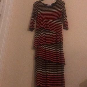 Bailey 44 striped body-con